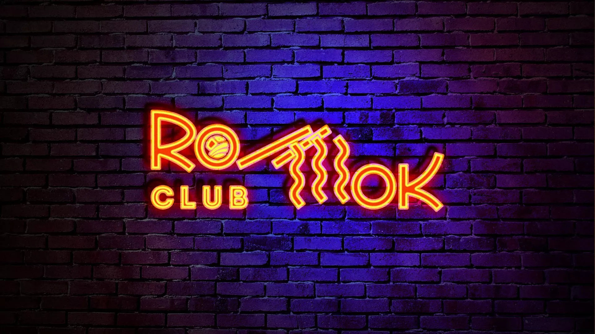 Разработка интерьерной вывески суши-бара «Roll Wok Club» в Кингисеппе