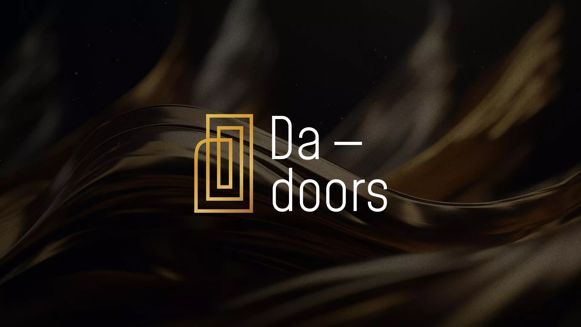 Разработка логотипа для компании «DA-DOORS» в Кингисеппе